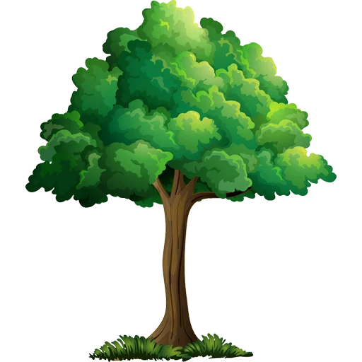 🌳 Стикер «Trees» для Telegram