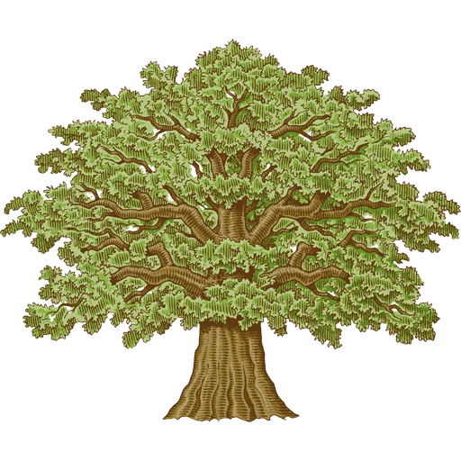 🌳 Стикер «Trees» для Telegram