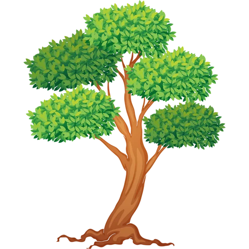 🌳 Стикер «Trees» для Telegram