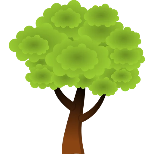 🌳 Стикер «Trees» для Telegram