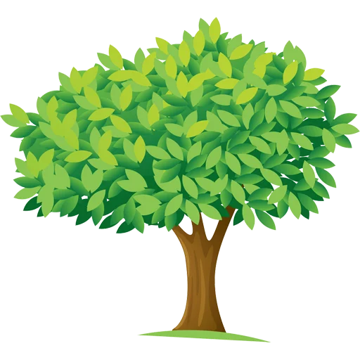 🌳 Стикер «Trees» для Telegram