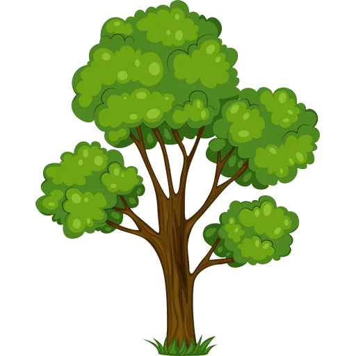 🌳 Стикер «Trees» для Telegram