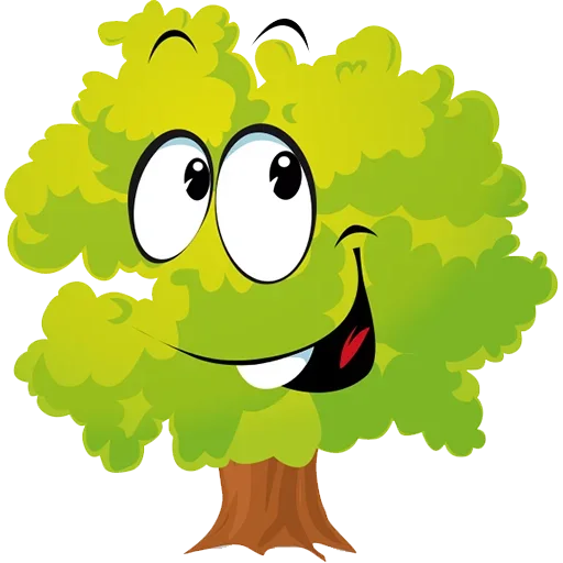 🌳 Стикер «Trees» для Telegram