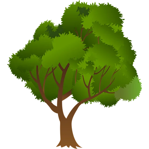 🌳 Стикер «Trees» для Telegram