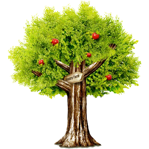 🌳 Стикер «Trees» для Telegram