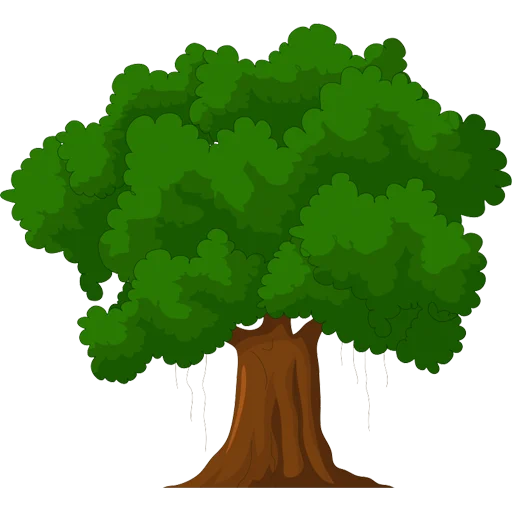 🌳 Стикер «Trees» для Telegram