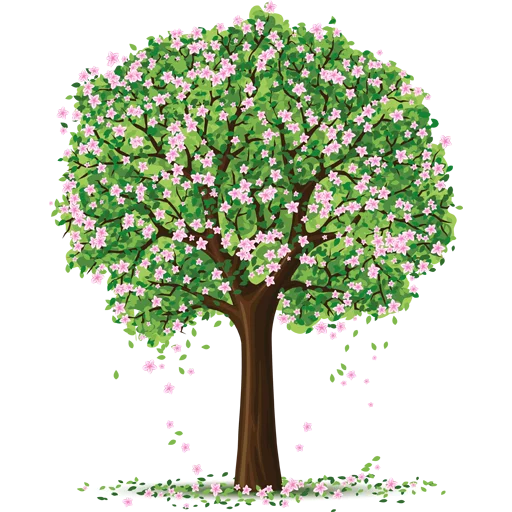 🌳 Стикер «Trees» для Telegram