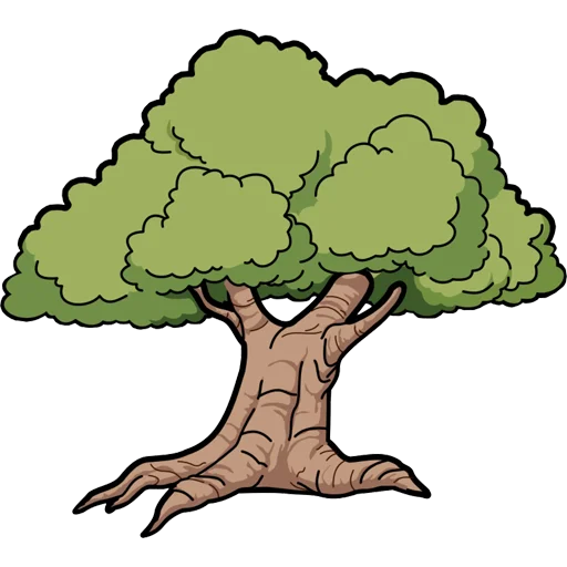 🌳 Стикер «Trees» для Telegram
