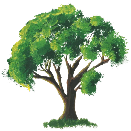 🌳 Стикер «Trees» для Telegram