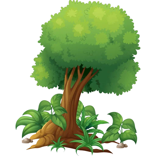 🌳 Стикер «Trees» для Telegram