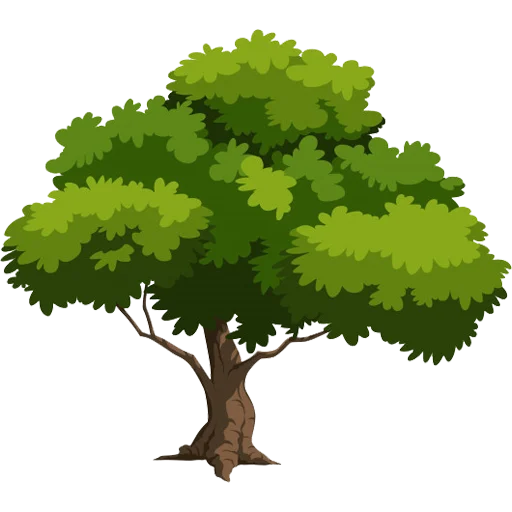 🌳 Стикер «Trees» для Telegram
