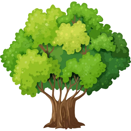 🌳 Стикер «Trees» для Telegram