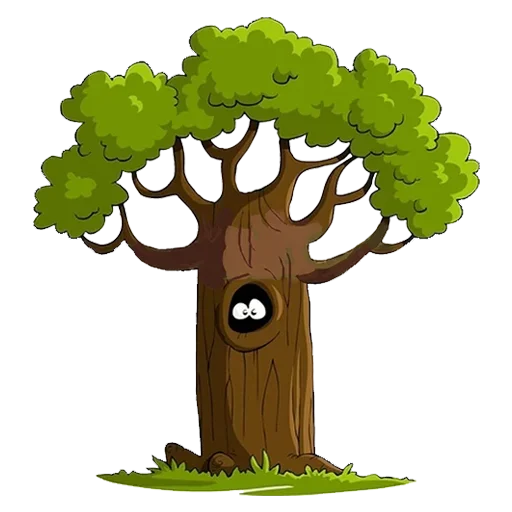 🌳 Стикер «Trees» для Telegram