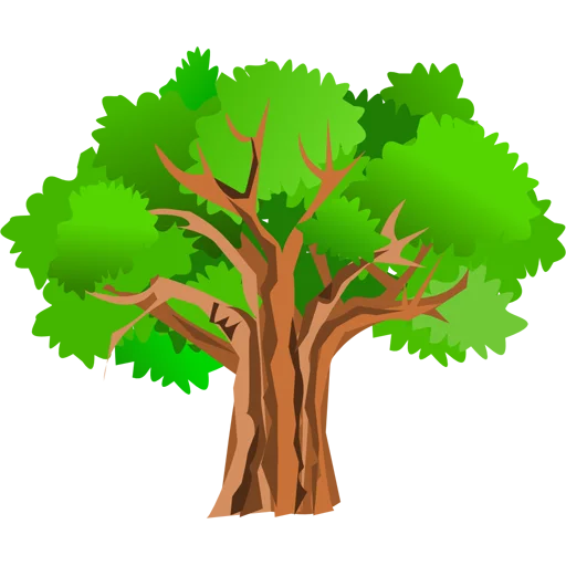 🌳 Стикер «Trees» для Telegram