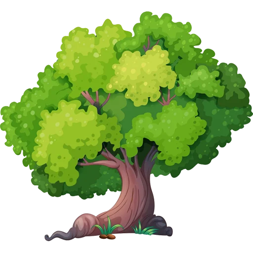 🌳 Стикер «Trees» для Telegram
