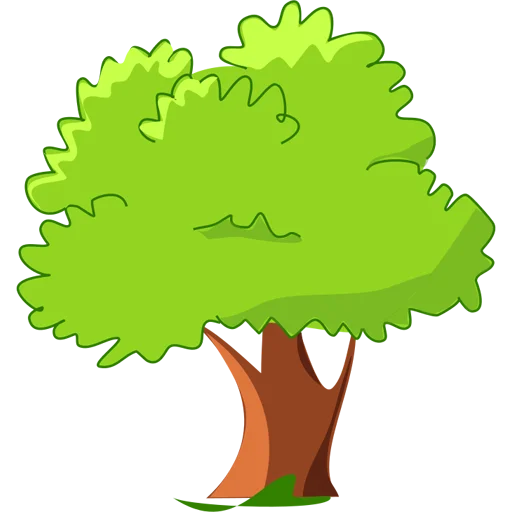 🌳 Стикер «Trees» для Telegram