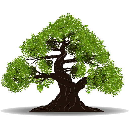 🌳 Стикер «Trees» для Telegram