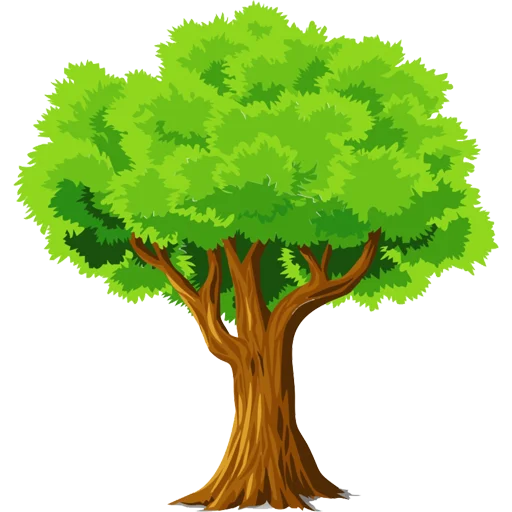 🌳 Стикер «Trees» для Telegram