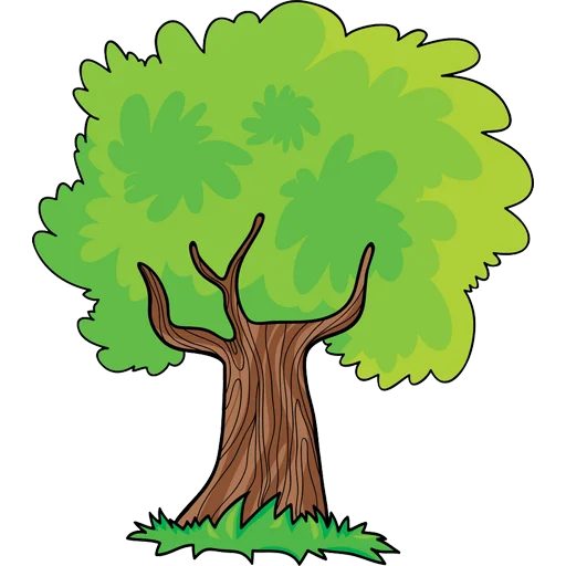 🌳 Стикер «Trees» для Telegram