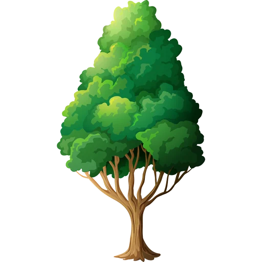🌳 Стикер «Trees» для Telegram