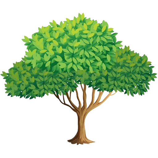 🌳 Стикер «Trees» для Telegram