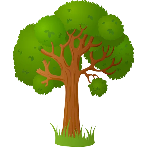 🌳 Стикер «Trees» для Telegram