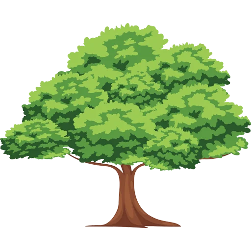🌳 Стикер «Trees» для Telegram