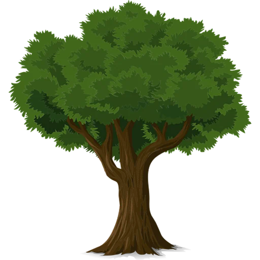 🌳 Стикер «Trees» для Telegram