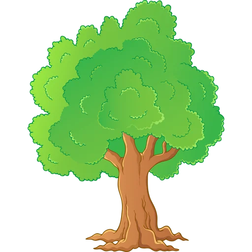 🌳 Стикер «Trees» для Telegram