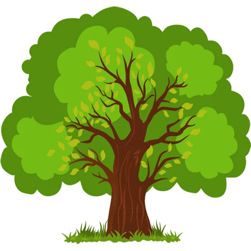 🌳 Стикер «Trees» для Telegram