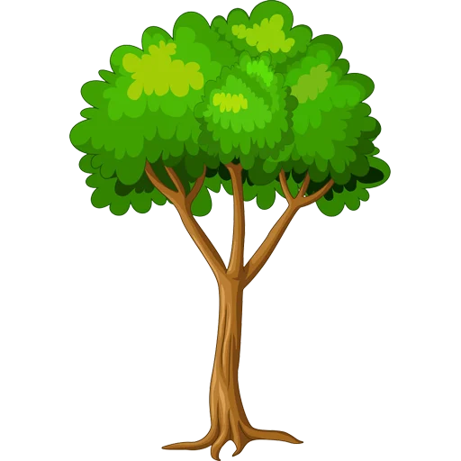 🌳 Стикер «Trees» для Telegram