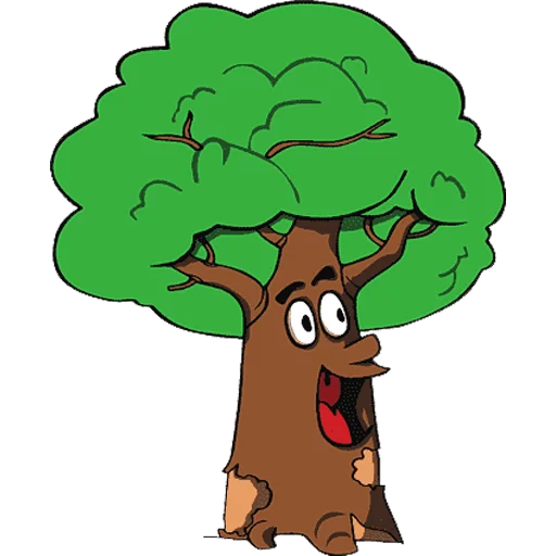 🌳 Стикер «Trees» для Telegram