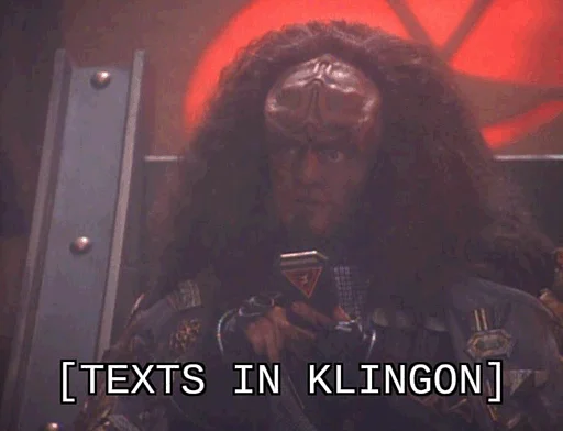 Стикерпак Star Trek Reacts для Telegram