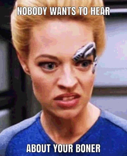 😡 Стикер «Star Trek Reacts» для Telegram