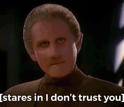😒 Стикер «Star Trek Reacts» для Telegram