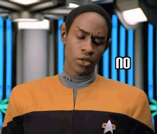 😞 Стикер «Star Trek Reacts» для Telegram