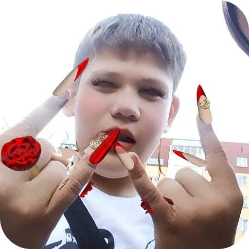 💄 Стикер «Треш» для Telegram