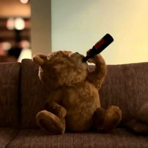 🍾 Стикер «Teddy» для Telegram