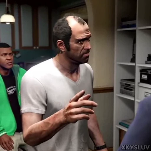 🫵 Стикер «Trevor Philips» для Telegram