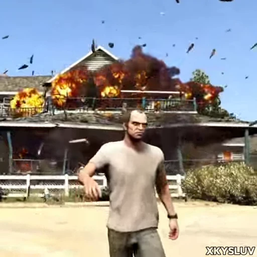😎 Стикер «Trevor Philips» для Telegram