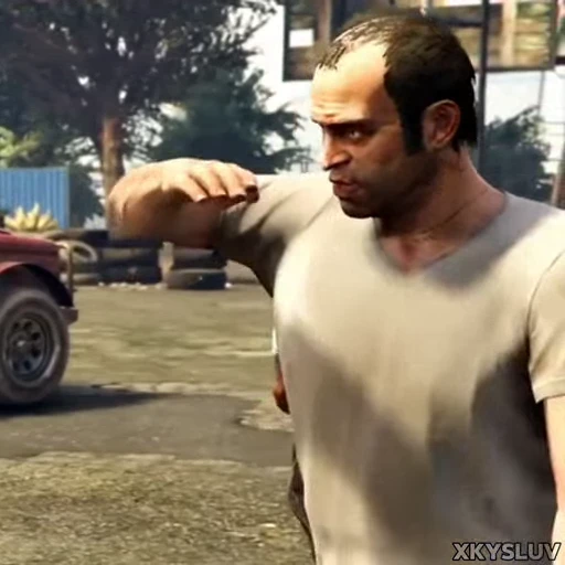 🫡 Стикер «Trevor Philips» для Telegram