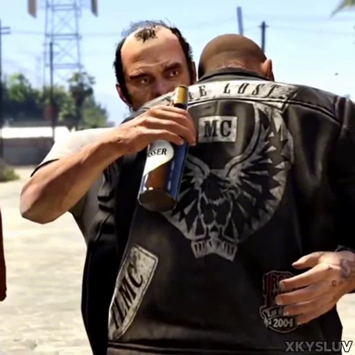🫂 Стикер «Trevor Philips» для Telegram