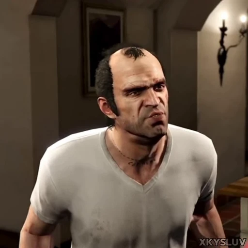 😠 Стикер «Trevor Philips» для Telegram