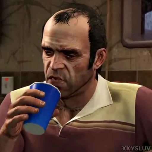 🥤 Стикер «Trevor Philips» для Telegram