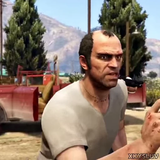 🫵 Стикер «Trevor Philips» для Telegram