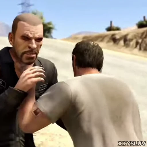 😡 Стикер «Trevor Philips» для Telegram
