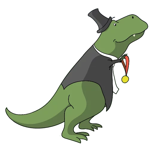 🎁 Стикер «T-Rex» для Telegram