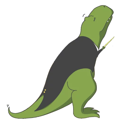 🎶 Стикер «T-Rex» для Telegram
