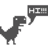 😋 Эмодзи «Dino Runner» для Telegram