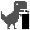 🤩 Эмодзи «Dino Runner» для Telegram